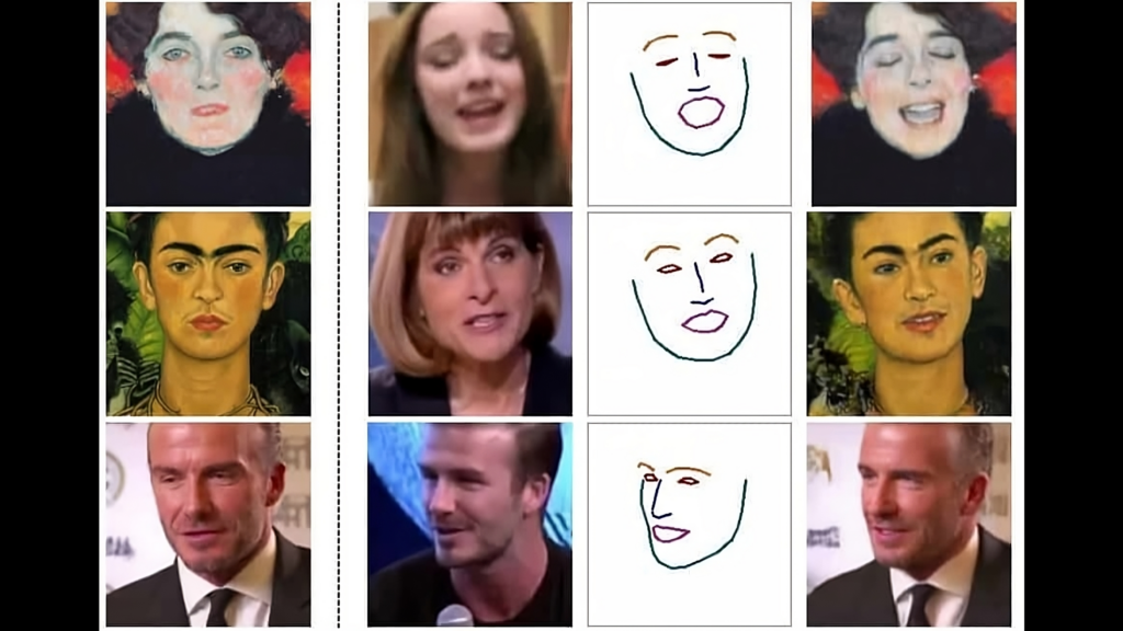 Modelos generativos conseguem criar imagens realistas a partir de dados de treinamento, permitindo, por exemplo, a troca de expressões faciais em vídeos e imagens