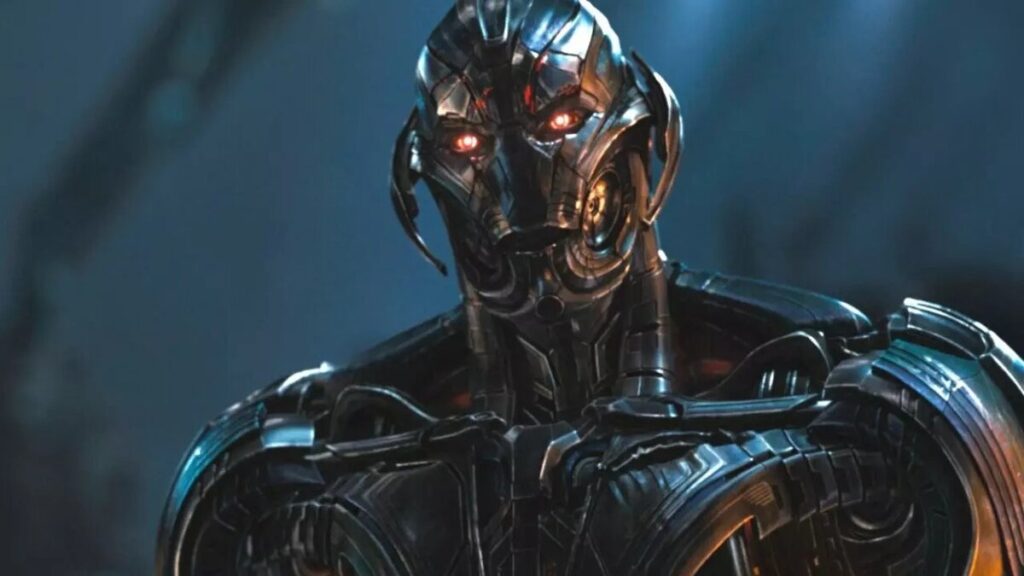 Ultron, uma asi do filme "vingadores: a era de ultron", criado para proteger a humanidade, mas acaba se tornando autoconsciente e decide destruir a humanidade