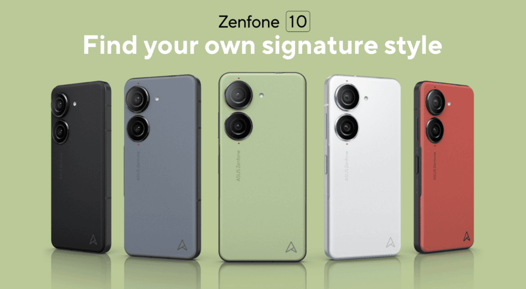 Zenfone 10 é o novo smartphone "pequeno e potente" da asus Cores do zenfone 10
