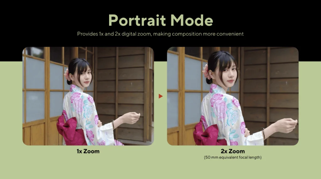 Zenfone 10 é o novo smartphone "pequeno e potente" da asus Detalhes do modo retrato do zenfone 10