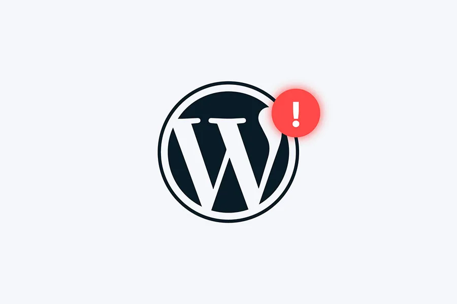 Problema de segurança no wordpress, aviso de erro, plugin ou site wordpress.