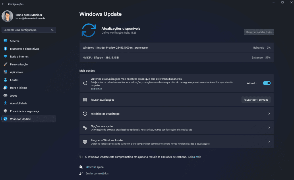 Windows copilot ai: como ativar a nova inteligência artificial Ativação do programa windows insider no windows 11
