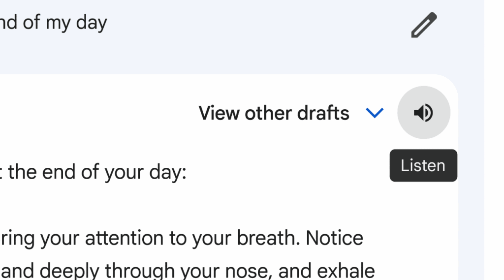 Google bard: ai chega ao brasil "falando" português Exemplo do google bard falando em voz alta