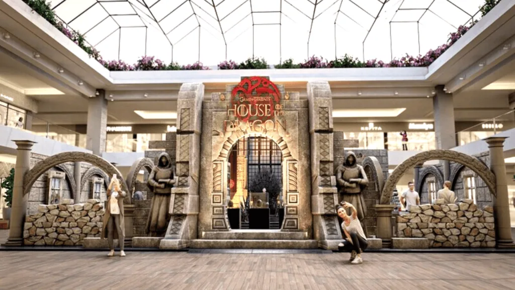 Exposição 'house of the dragon' traz westeros ao shopping itaquera em são paulo Exposição 'house of the dragon' traz westeros ao shopping itaquera em são paulo