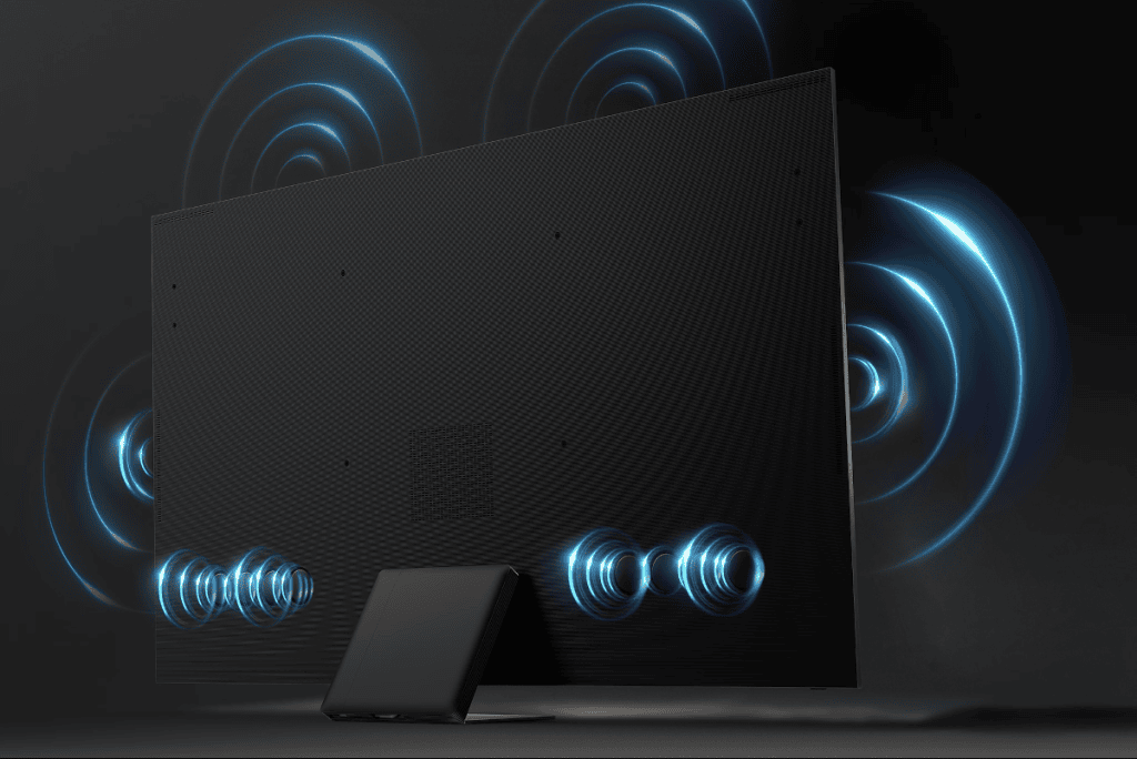 O que é tv 8k? Entenda a tecnologia de alta resolução Áudioistema inteligente com tecnologia surround e conectividade avançada.