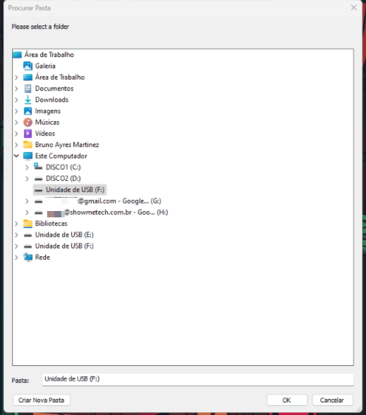 Como saber se seu cartão de memória é falso O h2testw olha encontra falhas num cartão falso, depois de ser selecionado o botão em destaque com a seta (captura de tela: jefferson tafarel). Talt 1826