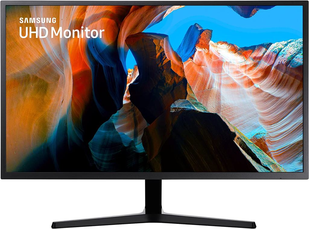 Samsung uhd monitor 32″: um monitor com resolução 4k e tela ips, que oferece cores vivas e ângulos de visão amplos. Imagem: amazon