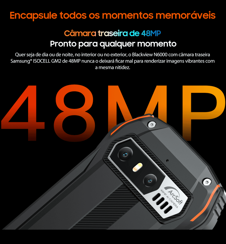 Celular Blackview N6000, com 8 GB de RAM, por menos de R$ 1.300!