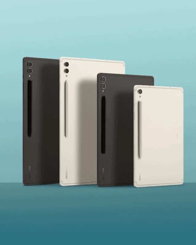 Samsung Galaxy Tab S9+ 本体 ベージュ Sペン付属 Galaxy Tab S9, S9+ e S9 Ultra chegam com novo processador da Qualcomm