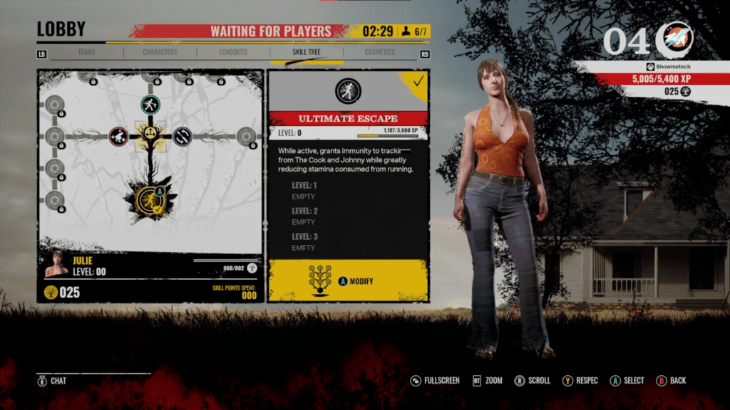 The texas chain saw massacre é outra versão de dead by daylight; confira dicas Árvore de habilidades