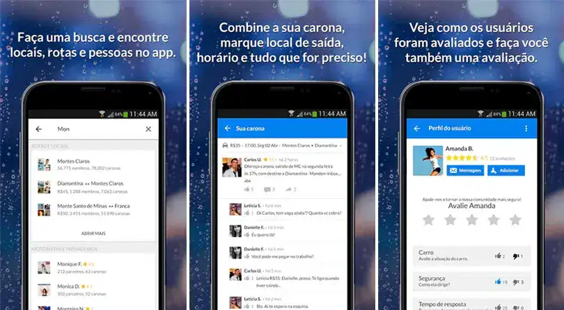 3 apps de carona paga mais baratos que uber e 99 3 apps de carona paga mais baratos que uber e 99. Não tão famosos como os aplicativos de corrida, esses aplicativos de viagem compartilhada podem baratear seu custo com transporte.