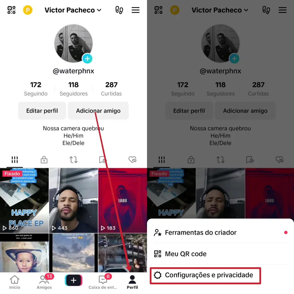 Tiktok mostra ferramentas de segurança de jovens Ativação da sincronização familiar no tiktok