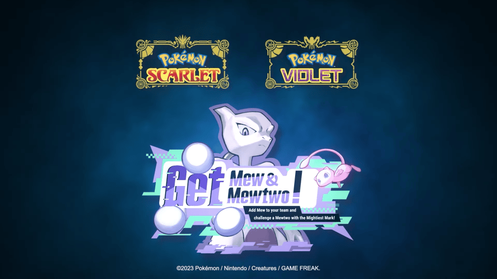 Pokémon presents anuncia datas da dlc de scarlet/violet e mais Mew e mewtwo em pokémon presents