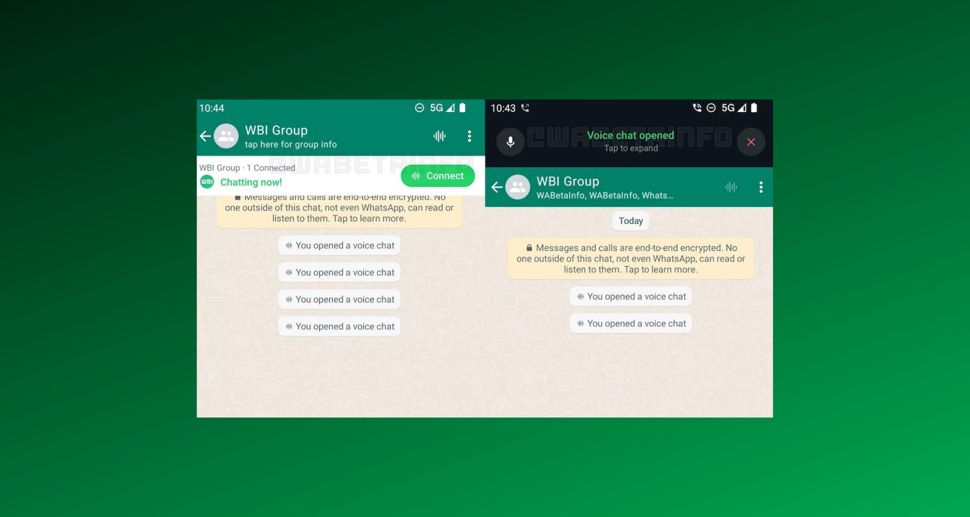 Whatsapp começa a testar chats de voz para até 32 pessoas. Recurso vai evitar envio de notificação para todos os usuários e chega em breve; ferramentas de segurança também foram introduzidas