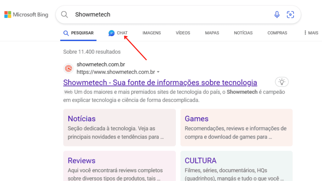 15 melhores ferramentas para reescrever texto Pesquisa do bing com ia para ativar funcionalidade de chat