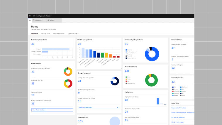 Ibm fala sobre avanços da watsonx, plataforma de ai para empresas Explicação de processos do watsonx. Governace