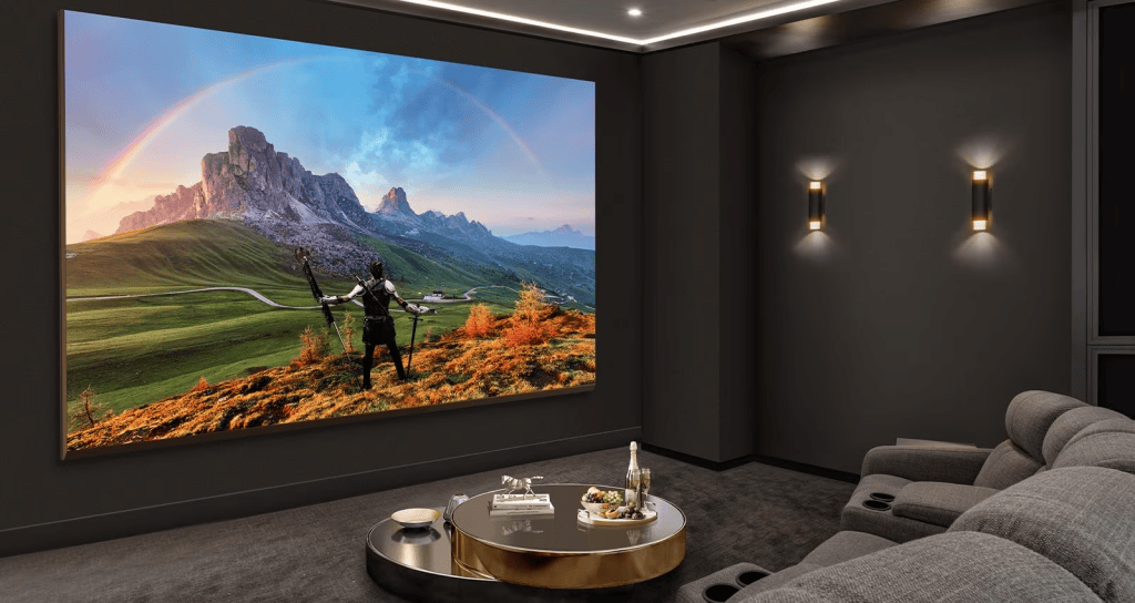 Lg magnit, tela gigante de 136 polegadas, chega ao brasil Inteligência artificial lg t alt