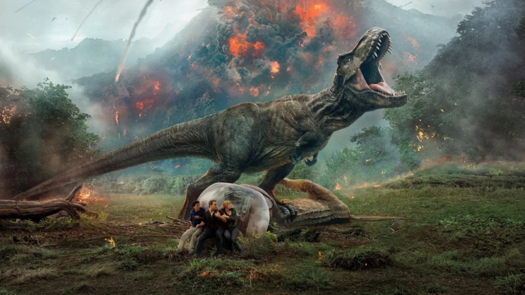 Jurassic World: Reino Ameaçado explora temas como a ética científica, a relação entre humanos e animais e as consequências de interferir na natureza.