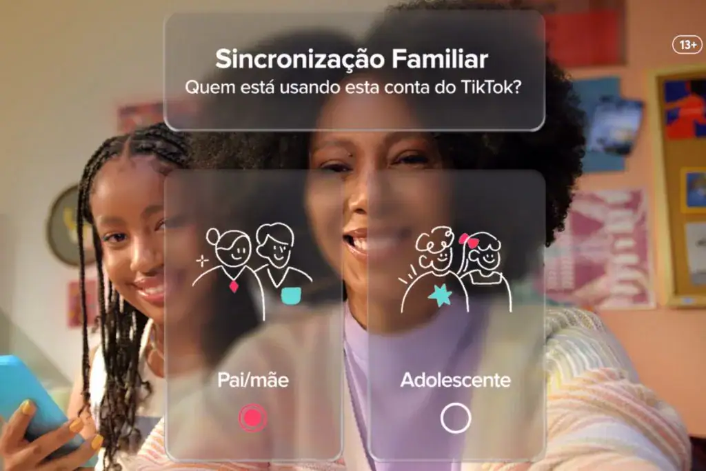 Tiktok mostra ferramentas de segurança de jovens Ativação de recurso de sincronização familiar do tiktok