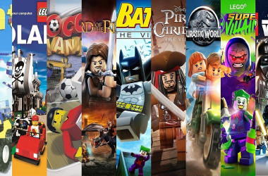 Todos os jogos da franquia lego