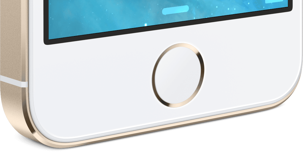 Veja a evolução do iphone (2007-2023) Imagem divulgação do touch id lançado junto do iphone 5s