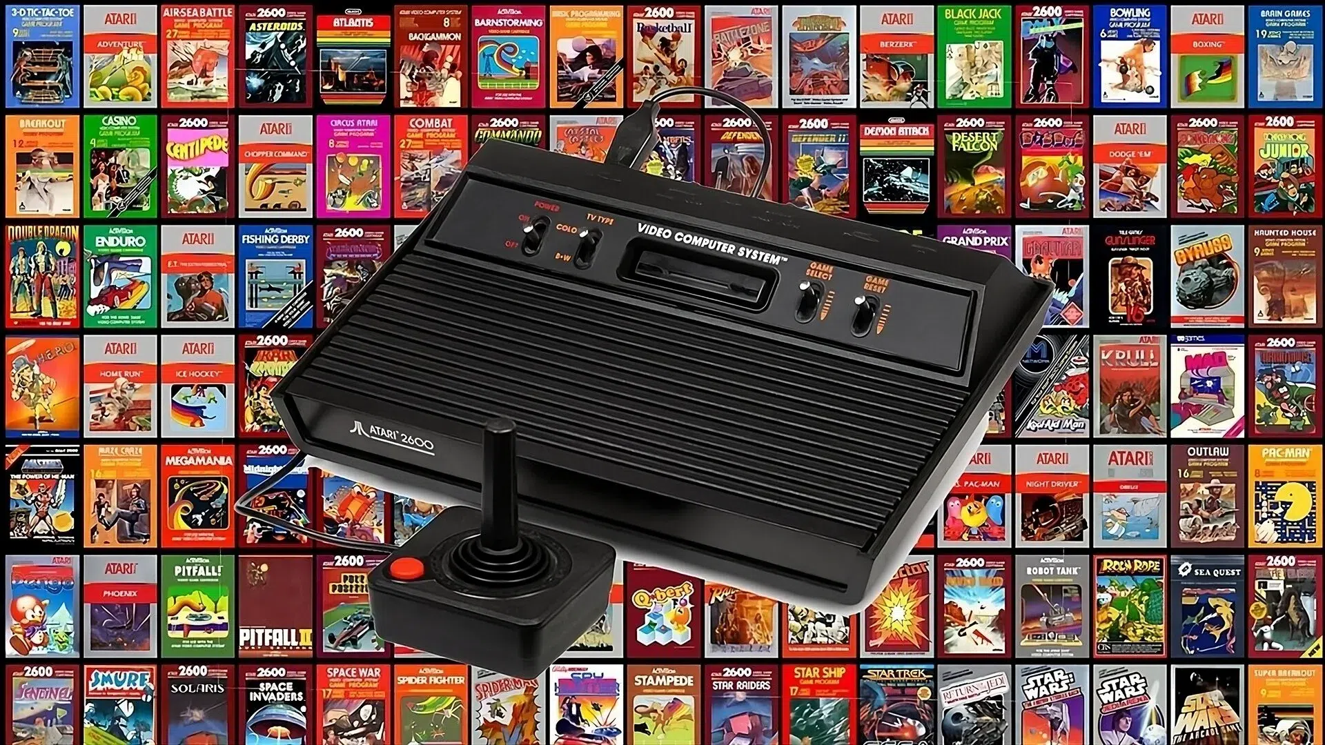 Atari 2600 DACTAR Video Game Plus Jogos 2 in 1 Brazil PAL Outlaw & Spiderman