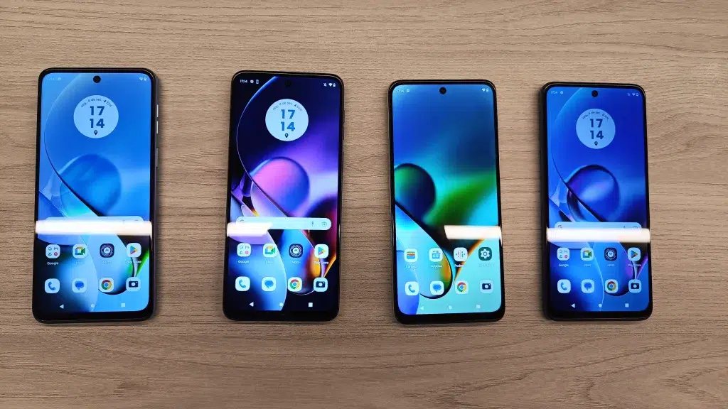 Moto g54 e moto g84 são lançados no brasil a partir de r$ 1. 499 Telas do smartphone android moto g54 5g