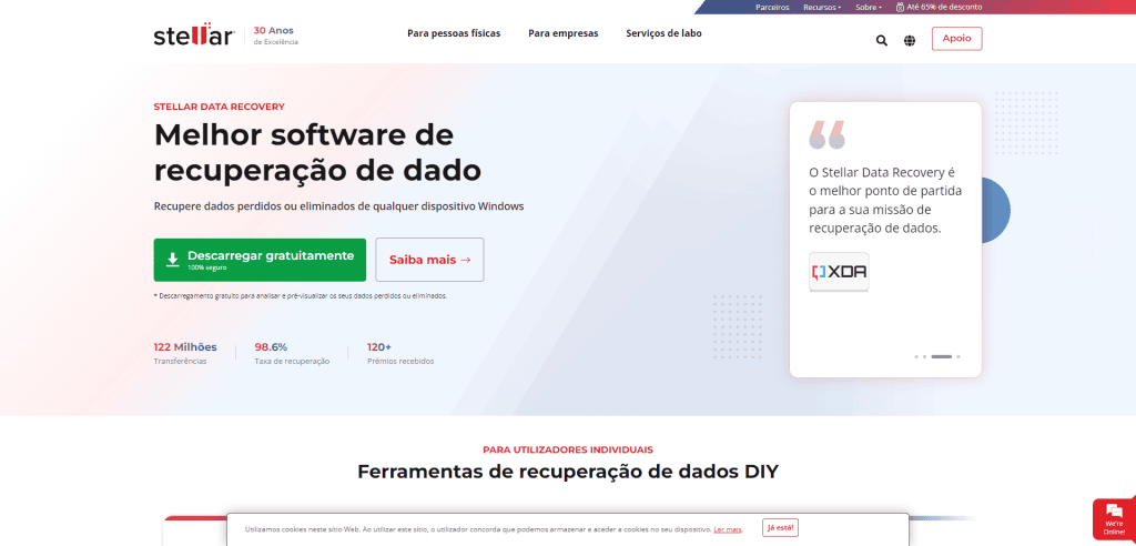 Herstel verwijderde gegevens van uw computer met geweldig gegevensherstel! Stellaire gegevensherstel