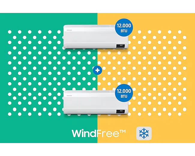 Melhor ar-condicionado em 2023: 10 modelos para fugir do calor Btu é unidade que determina a potência de preencher um espeço ou outro. Imagem: samsung