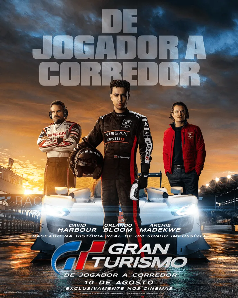 Lançamentos amazon prime video | outubro de 2023: besouro azul, a freira 2 e mais! Gran turismo - de jogador a corredor estará disponível na amazon prime video em 8 de outubro de 2023. Imagem: amazon