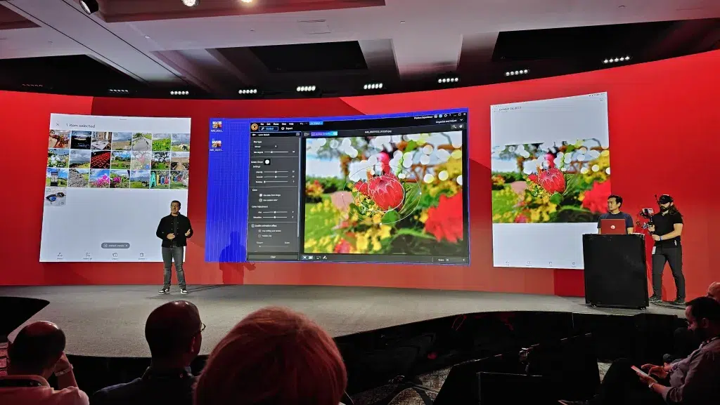 Snapdragon Seamless, cihazlar arasındaki entegrasyonu genişletiyor Hawaii'deki Snapdragon Zirvesi sırasında Snapdragon Seamless'ın nasıl çalıştığına dair bir gösterim / resim: bruno martinez/showmetech