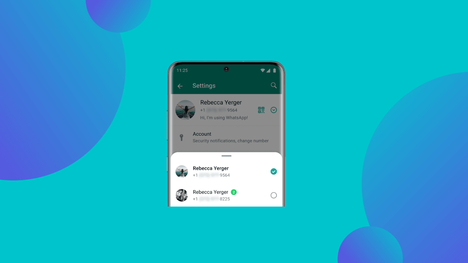 Novo recurso de troca de contatos no whatsapp para facilitar a gestão de amigos e familiares.
