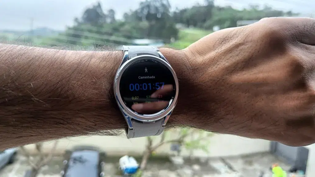 Caminata de monitoreo del Galaxy Watch6