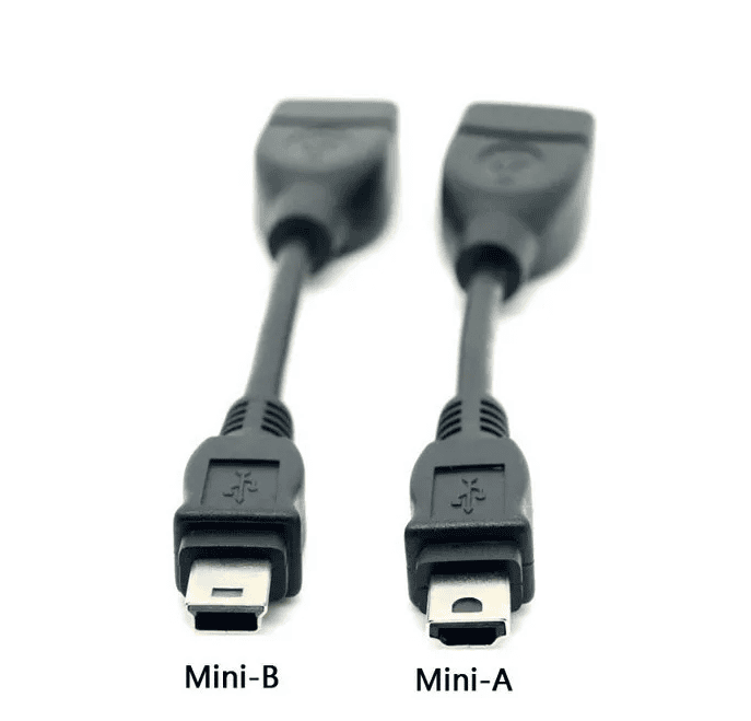 Como funciona o usb-c Comparação entre usb mini-b e usb mini-a / reprodução: internet