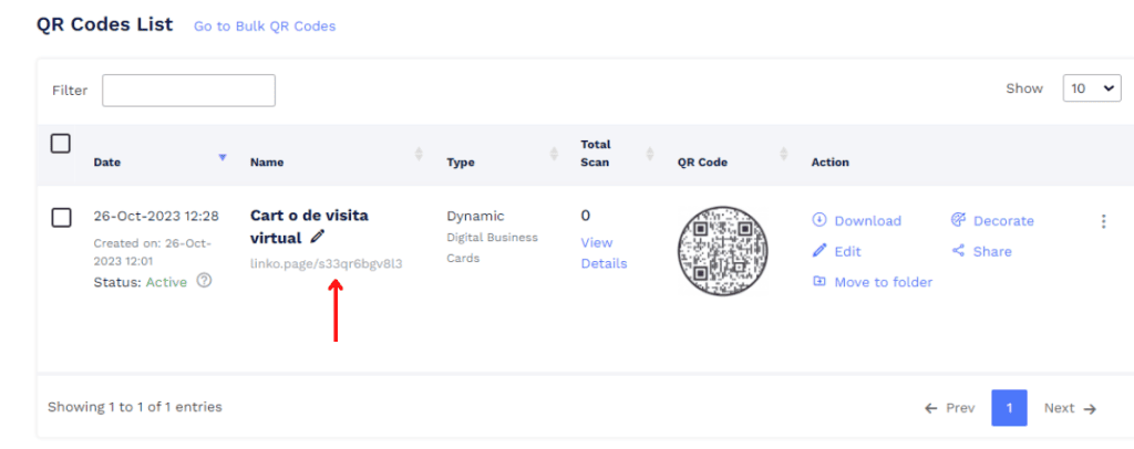 Como criar cartão de visitas digital com qr code Download de qr code do cartão de visitas virtual