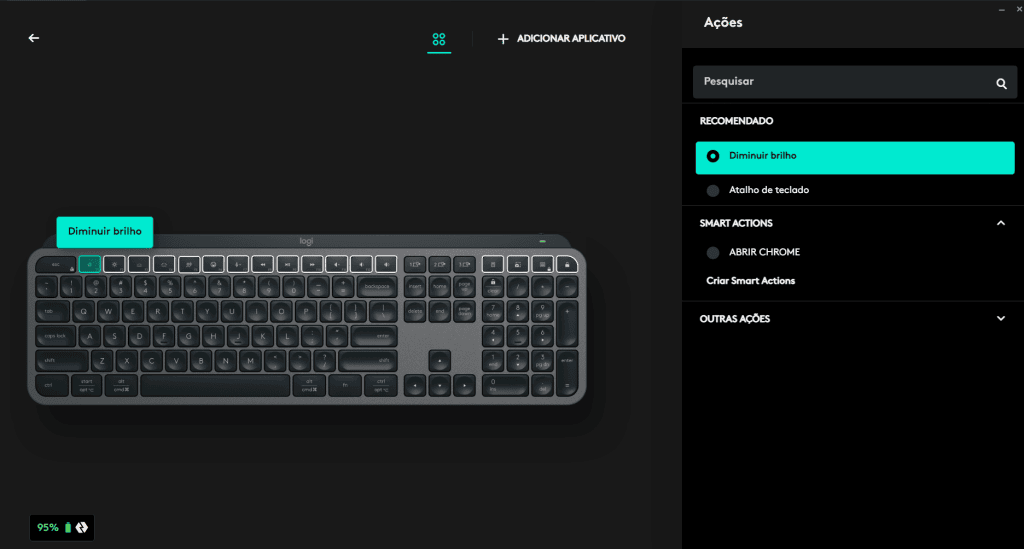 Comparativo: teclados mx keys s vs. Mx keys mini da logitech Aplicativo logioptions+