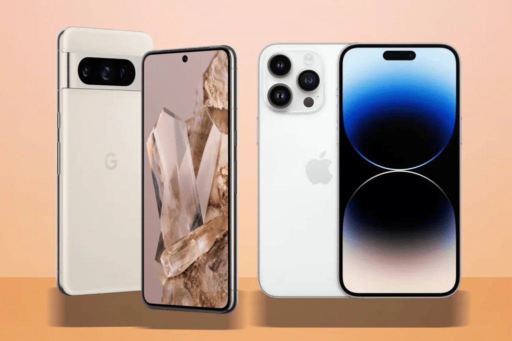 Iphone 15 pro vs pixel 8 pro: qual o melhor? Tabela comparativa completa. Imagem: stuff