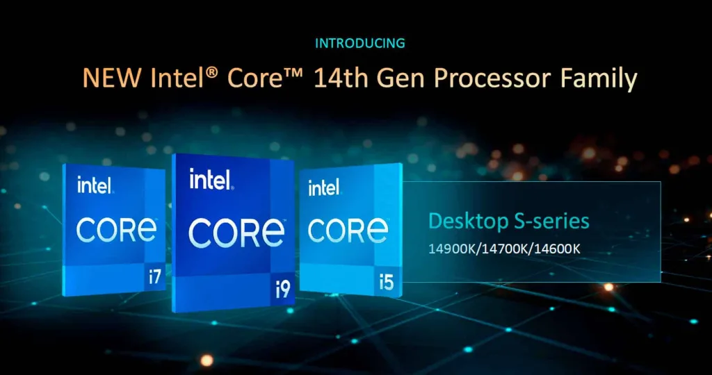 Intel lança 14ª geração de processadores raptor lake refresh, com velocidade de até 6,0 ghz Processadores da 14ª geração raptor refresh lake da intel