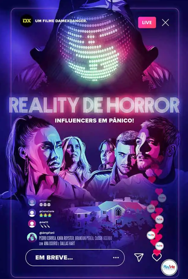 Imagem promocional de reality do horror: influencers em pânico / reprodução: internet