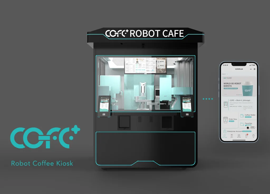 14 robôs que estão revolucionando bares e restaurantes O robô cofe+ da futronics robotics é uma inovadora solução automatizada para preparar e servir café com precisão e eficiência