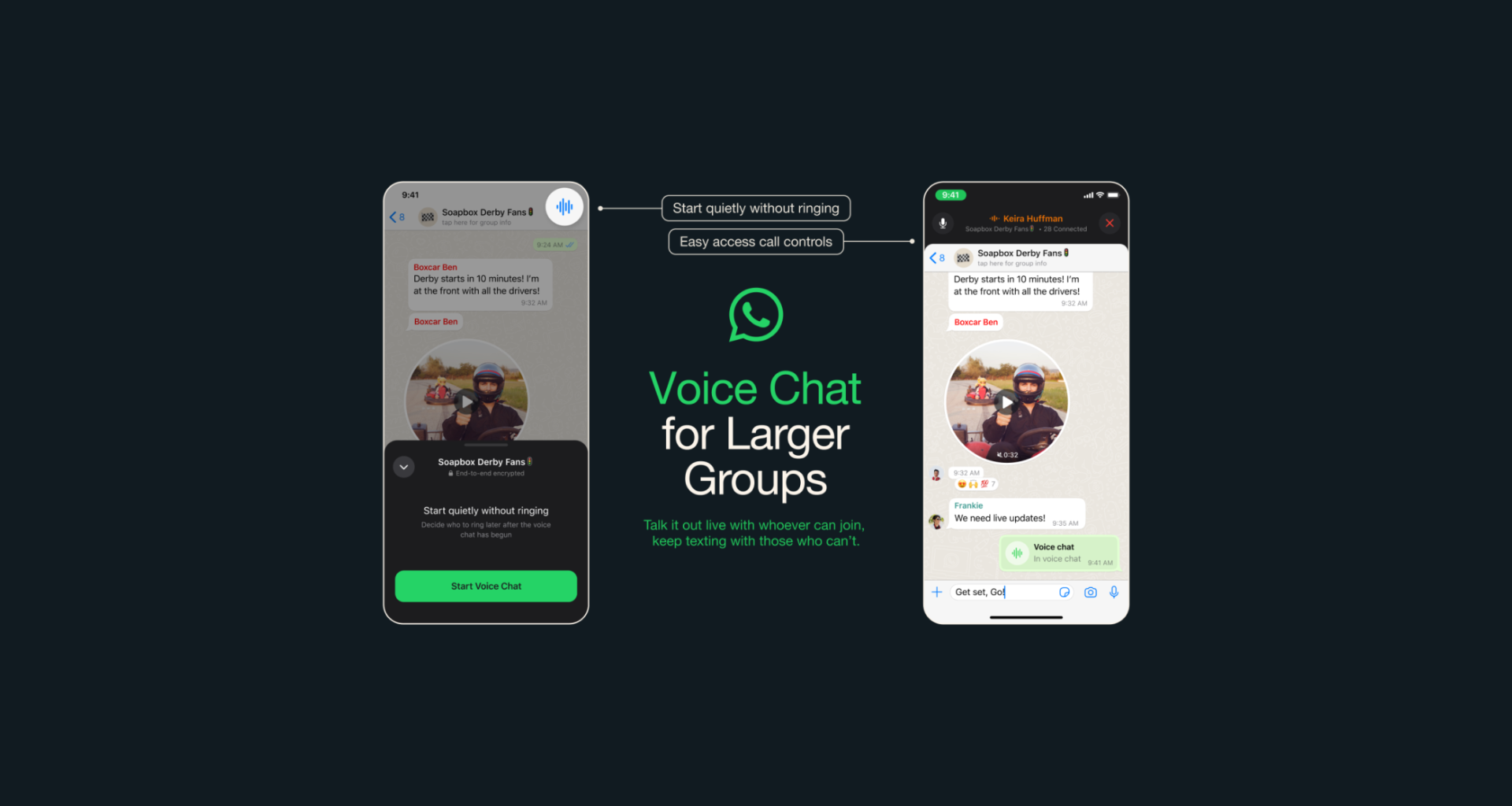 Whatsapp terá bate-papo em voz em grupos para até 32 pessoas. Recurso envia notificação simples em vez de você ter que parar de fazer o que estava no smartphone para atender ou recusar ligação