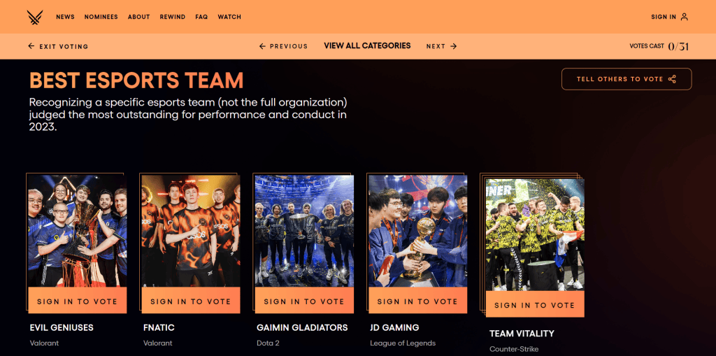 The game awards 2023: zelda e baldur's gate 3 disputam o jogo do ano The game awards 2023: zelda e baldur's gate 3 disputam o jogo do ano. Em um ano repleto de grandes lançamentos, chegou o momento de descobrir quais foram os principais destaques em diferentes categorias!