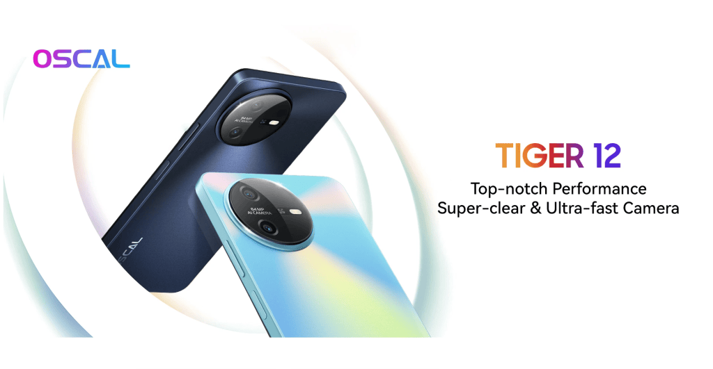 Blackview lança Oscal TIGER 12 com câmera de 64MP e tela de 120Hz