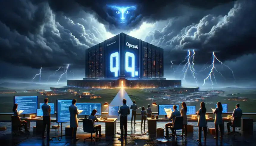 Q* (q-star): descoberta da openai pode acabar com o bitcoin Animação de possível rosto da ai superavançada q-star ou q*