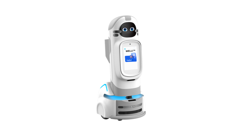 A missão da futronics é trazer robôs inteligentes para hospitais, centros de cuidados de longa duração e centros de reabilitação para otimizar a segurança, saúde e companhia