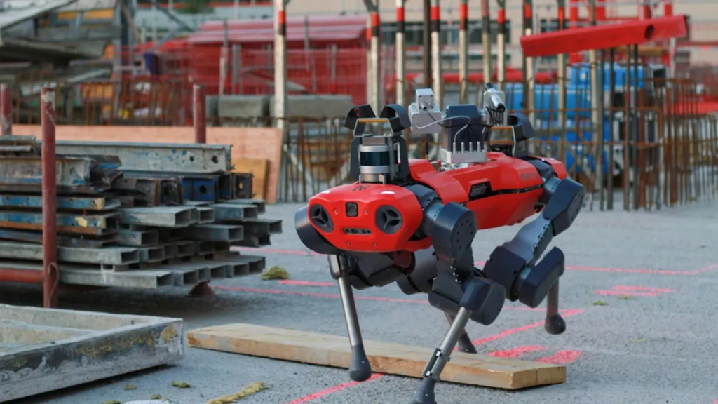 O anymal x é o primeiro robô industrial autônomo com certificação ex para uso em atmosferas explosivas