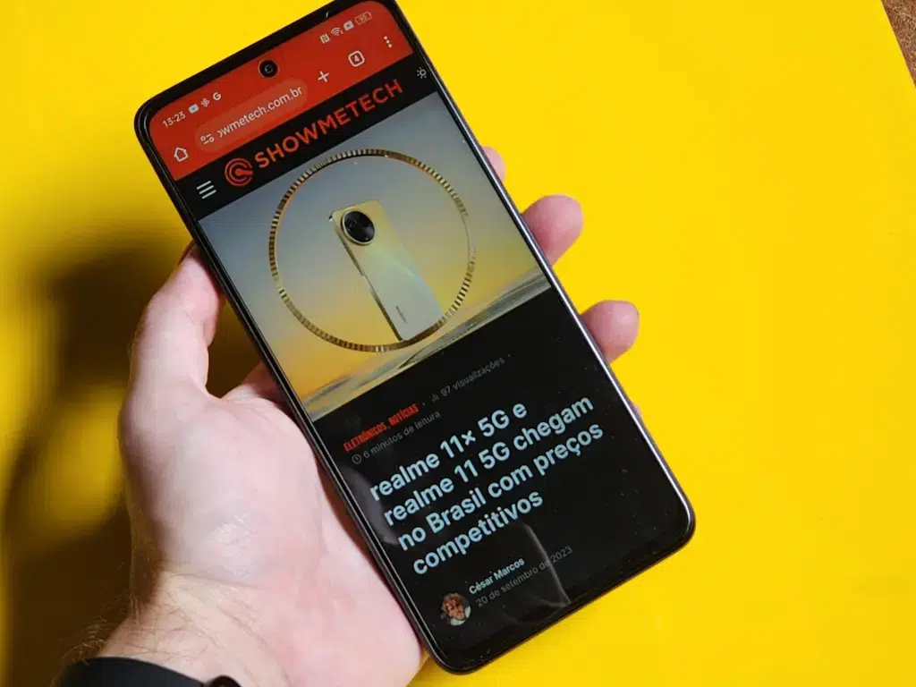 Review: realme 11x 5g, celular barato com 5g e ótima bateria Review: realme 11x 5g, celular barato com 5g e ótima bateria. Por cerca de r$ 1. 200 você compra o realme 11x 5g, que tem bateria que realmente dura o dia todo. Vem conferir tudo sobre este smartphone