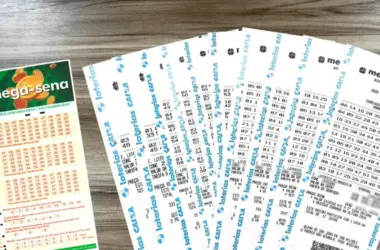Imagem do volante da mega da virada para ensinar como fazer bolão