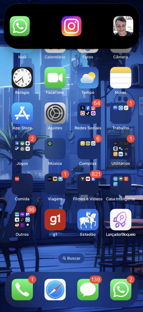 30 dicas e truques para você aproveitar o máximo do iphone 15 Lock launcher para aproveitar o ilha dinâmica ao máximo no iphone 15