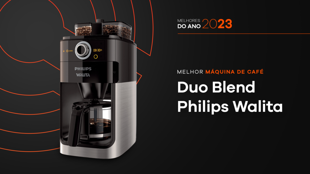 Melhores do ano no showmetech 2023: cafeteira duo blend philips walita. Imagem: caio nascimento, showmetech